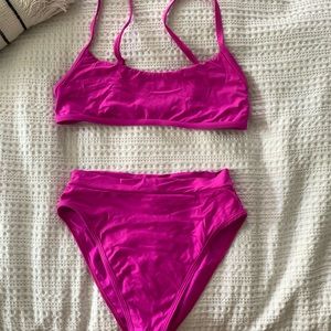 LSPACE neon pink Bikini